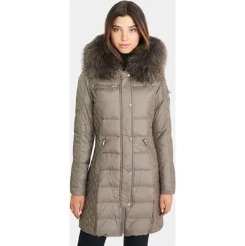 Dámský kabát ROCKANDBLUE Zimní kabát 21703-302186685 Zelená Super Slim Fit 36