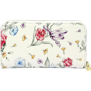 Dámská kožená peněženka Gregorio G01 vzor4 bílá