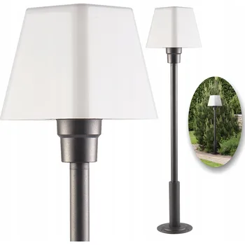 Stojací lampa Kvadratický osvětlovací sloupek Polux E27 78 cm černý