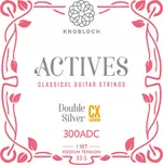 Kytarové struny Knobloch Actives Double Silver