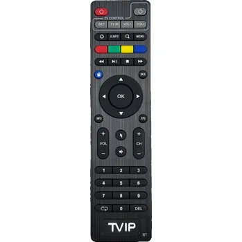Dálkový ovladač TVIP S-BOX BT, Bluetooth, v.300, V410, V412, V415, V415.se, V530, V600, V605, - originální dálkový ovladač