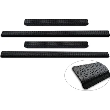 Lišta karosérie Ochranné kryty prahů, Ford Custom Transit/Tourneo, 2023- , Mat Black (AV226102)