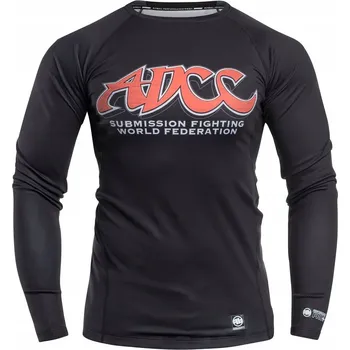 Pánské tričko Termoaktivní tričko Pitbull s dlouhým rukávem Rashguard ADCC - Černé M