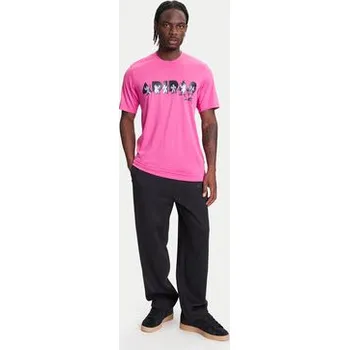 Pánské tričko adidas T-Shirt Jeremy Scott JL7619 Růžová Regular Fit M