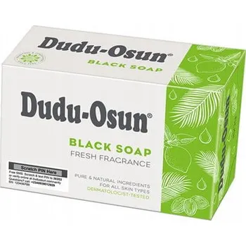 Mýdlo Dudu Osun africké černé mýdlo s vůní svěžesti 150 g