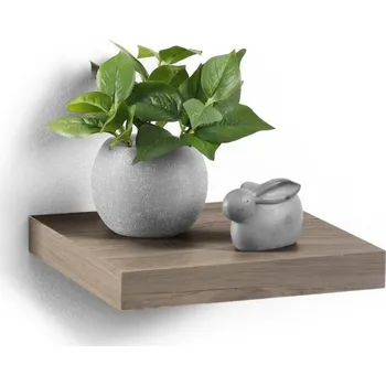 Homea Nástěnná police CHENE, MDF, 25 cm