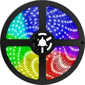 LED osvětlení Barevný LED pásek RGB 5m s Bluetooth ovládáním a dálkový ovladač USB XTRIKE ME