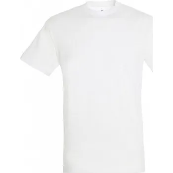 Pánské tričko Základní pánské bavlněné triko Sol's Regent bez bočních švů Barva: bílá smetanová, Velikost: XS L150