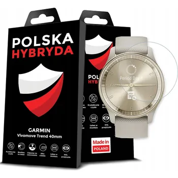Chytré hodinky HYBRIDNÍ SKLO OCHRANNÉ CHYTRÉ HODINKY PRO GARMIN VIVO MOVE TREND 40MM