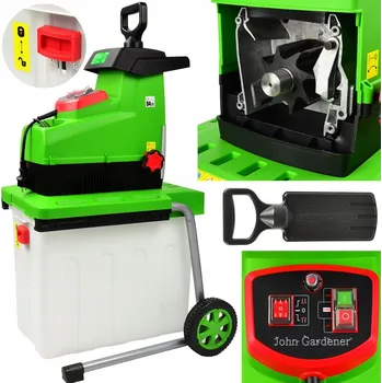 Drtič větví Frézovací drtič větví štěpkovač 2800W BOX JG