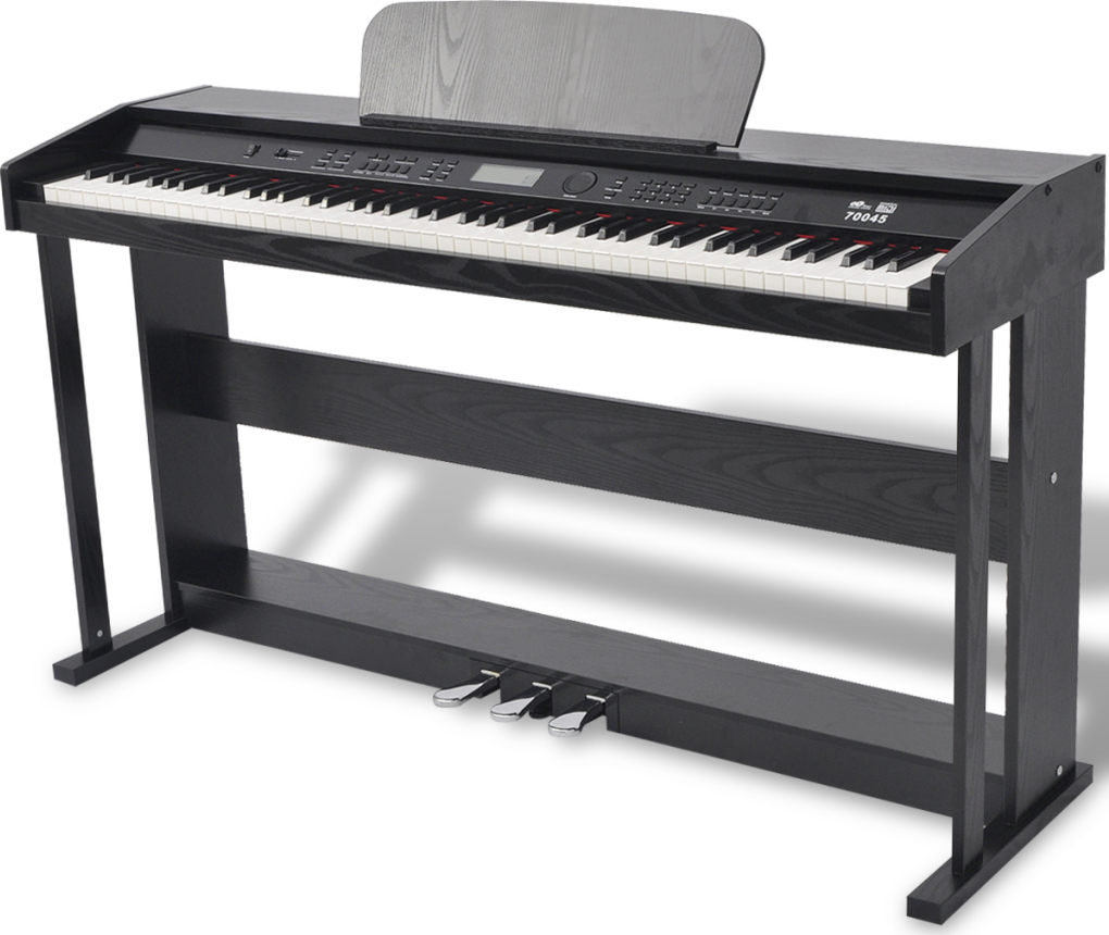 Elektronický klavír včetně pedálů