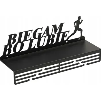 Věšák Police BĚŽEC na medaile poháry BĚHÁM PROTOŽE MÁM RÁD BBL