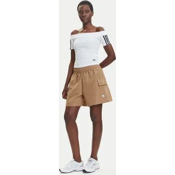 adidas Sportovní kraťasy Essentials Woven JY2612 Béžová Loose Fit XL