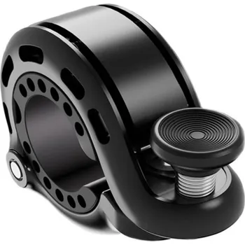 Zvonek na kolo Cyklistický zvonek z nerezové oceli Miniaturní design 110 dB Hlasitý tón Voděodolný Zvonek na řídítka pro průměr 22,2–31,8 mm Bezpečnostní výbava na kolo