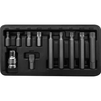 Bit Sada bitů Proline 10744 s drážkou 3/8" 30/75 mm