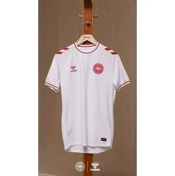 Dámské tričko Hummel Denmark Away Shirt 2025 Womens White 8 (XS)