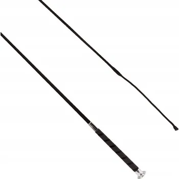 Jezdecký bičík BIČ YORK DUO Drezurní Bič ČERNÝ 110 CM HS