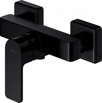 Vodovodní baterie Nástěnná vanová a sprchová baterie Omnires BARETTI černá