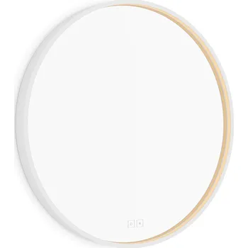 Zrcadlo Bílé LED zrcadlo pr. 600 se dvěma dotykovými senzory NIMCO ZPB 31000RVX-05 Nimco