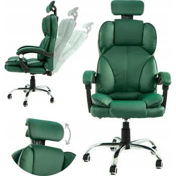 Otočná kancelářská židle Artnico zelená