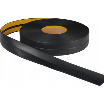 Podlahová lišta UKONČOVACÍ PVC LIŠTA 30x30 25m ČERNÁ flexibilní