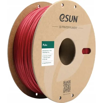 Filament ESun PLA+ Filament Hasičská Červená 1.75mm