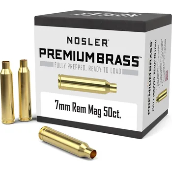 Příslušenství pro sportovní střelbu Nábojnice Nosler Premium Brass 7mm Rem. Mag. (50ks)