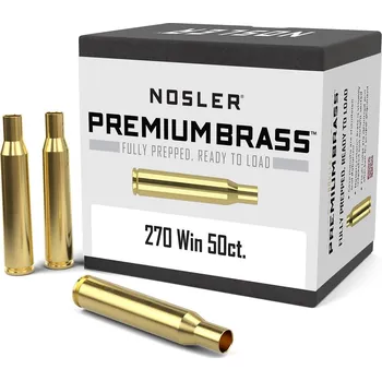 Příslušenství pro sportovní střelbu Nábojnice Nosler Premium Brass .270 Winchester (50ks)