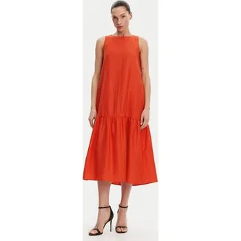 Dámské šaty KAOS Letní šaty RP1MR066 Oranžová Regular Fit 40