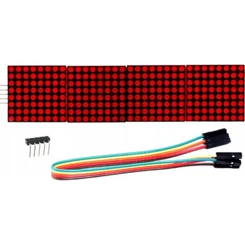 Bezpečnostní kamera Displej MAX7219 8x32