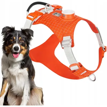 Postroj pro psa POSTROJ PRO PSA TRUELOVE TRACKER EASY WALK S LED SVĚTLEM ORANŽOVÝ L