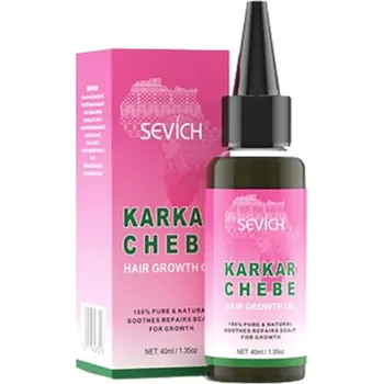 Vlasová regenerace Batana olej na růst vlasů 40 ml 100% přírodní organický olej Proti alopecii Chebe semínka Karkar a sezamový olej Obnova poškozených vlasů