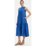 KAOS Letní šaty RP1MR066 Modrá Regular Fit 44