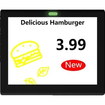 DAHUA TECHNOLOGY Dahua ESL-E4042A-BN elektronický štítek 4,2" 400x300 104,8 x 87 x 12,8mm 4 barvy NFC černý