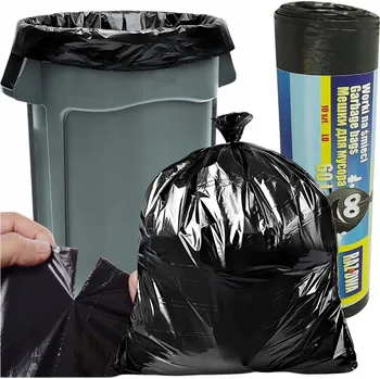 Pytle na odpadky Univerzální pytle na odpadky Raz Dwa Pytle na odpadky 60l 10 ks