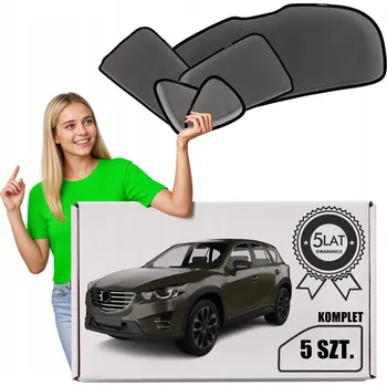 Stínítko do auta MAZDA CX-5 I KE 2012-2017 Sluneční clony, sada 5 KS