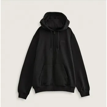 Pánská mikina Mikina VANS CORE BASIC CREW SWEATSHIRT FULL ZIP BLACK XL