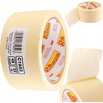 Papírová lepicí páska RICHMANN 48 mm x 25 m žlutá