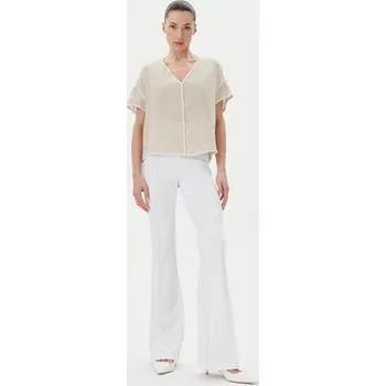 Dámská halenka ICONA Halenka RP5LE004 Béžová Relaxed Fit 38