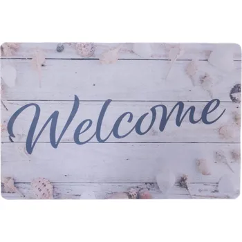 Rohožka Home Styling Collection Rohožka WELCOME, 58 x 38 cm, světlá barva