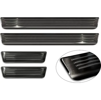 Lišta karosérie Ochranné kryty prahů, VW ID.3, 2019- , Black (AV222286)