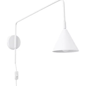 Nástěnné svítidlo Sollux Lighting Nox nástěnné svítidlo 1x10 W bílá SL.1696