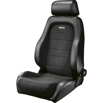 Tuning Sparco GT sportovní polohovatelná a sklopná sedačka, barva: černá