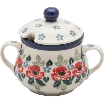 Cukřenka Cukřenka Ceramika Artystyczna Bolesławiec 1486 KVĚTINY keramika 200 ml