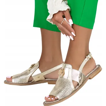 Dámské sandále Casu dámské sandály F-125 s plochým podpatkem, velikost 39