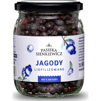 Sušená potravina LYOFILIZOVANÉ BORŮVKY 60g PŘÍRODNÍ CHUŤ KŘUPAVÉ