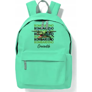 Školní batoh jednokomorový Funandstyle vícebarevný, zelený 18 l