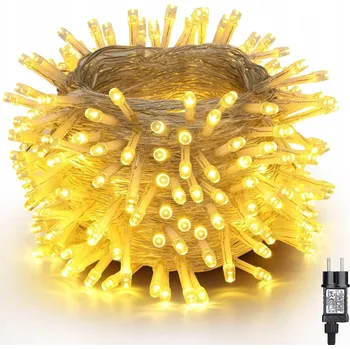 Vánoční dekorace NEXVIN Girlanda Vánoční Světýlka Venkovní Vodotěsná 20M 200 LED