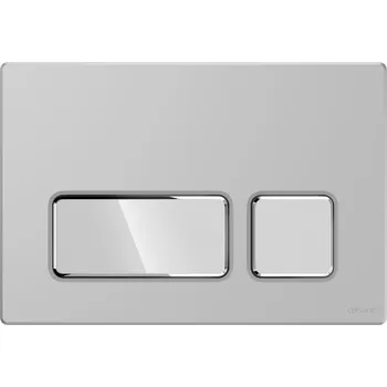 Splachovací tlačítko Splachovací tlačítko pro WC Cersanit Block stříbrné