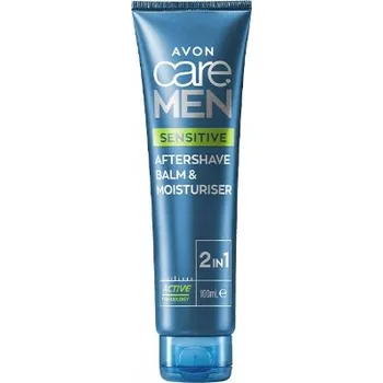 AVON Balzám po holení 2v1 s hydratačním krémem CARE MEN SENSITIVE 100 ml